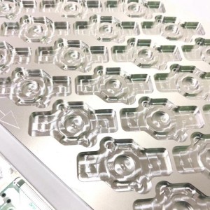 Aluminum CNC Machining Parts Electronic Circuit Board Press Fit Fixture