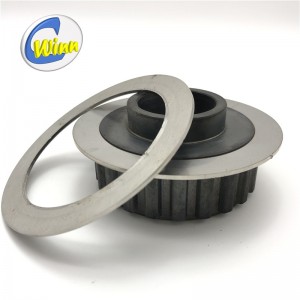 Customized CNC Machining heat-treated stainless steel pulley Auto Parts Spare Parts After Sales Parts